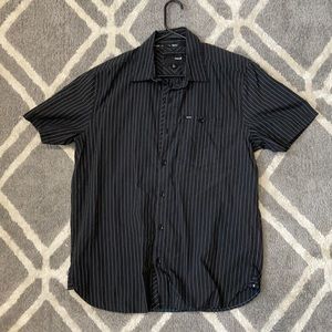 Hurley large button up shirt